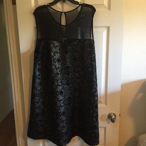 🌸 Plus Size -  2x Gothic Black Dress